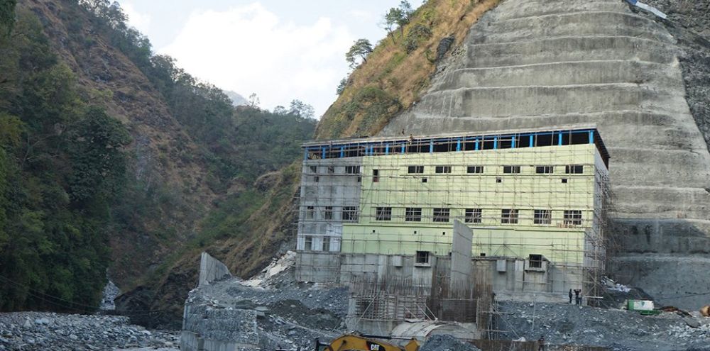 ४८.५ मेवा क्षमताको माथिल्लो राहुघाट जलविद्युत् आयोजनाको काम अन्तिम चरणमा